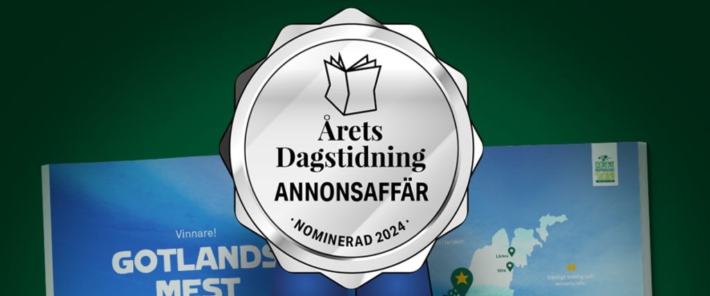NTM Media nomineras till Årets dagstidning.